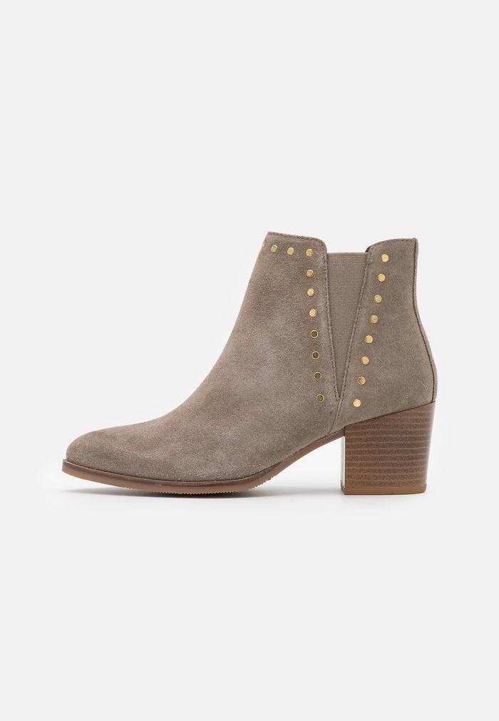 Bottines ANNA FIELD Anna Field Cuir Grise Marron Femme | BUE-4473386